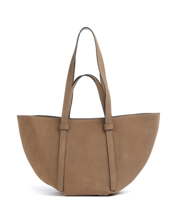 Abro Suede Cosmo Medium Cabas camel