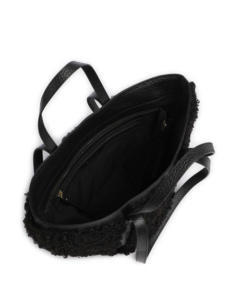 Abro Latxa Cosmo Medium Tote bag black/gold