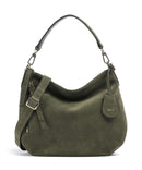 Abro Suede Juna Small Sac fourre-tout oliv