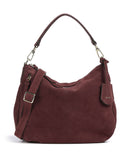 Abro Suede Juna Small Sac fourre-tout bordeaux