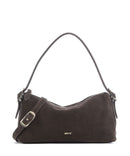 Abro Suede Carina Sac porté épaule dark brown