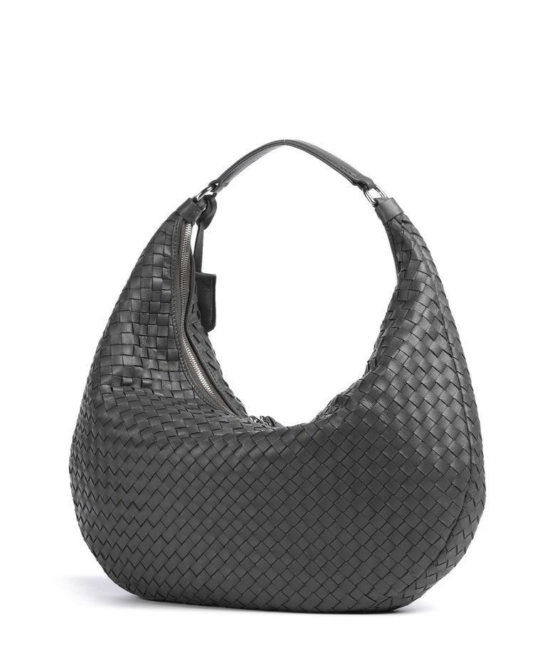 Abro Piuma Nana Hobo bag grey