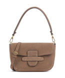 Abro Suede Camilla Sac porté épaule camel