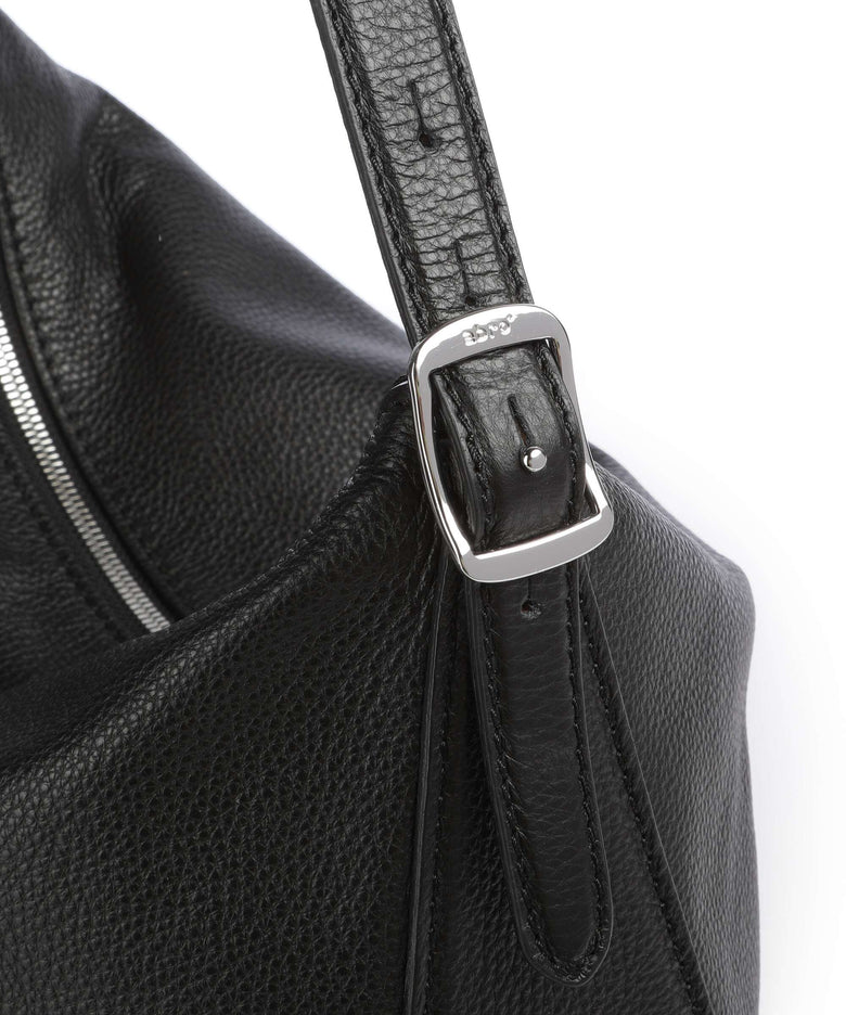 Abro Agave Carina Hobo bag black/silver