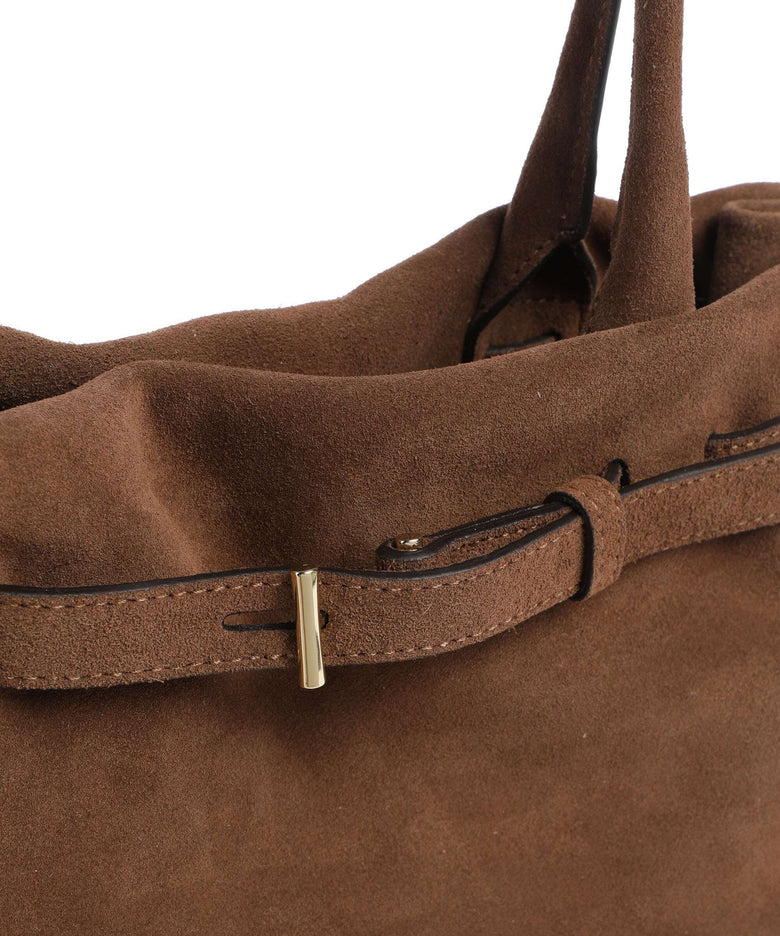 Abro Suede Jill Shoulder bag wood