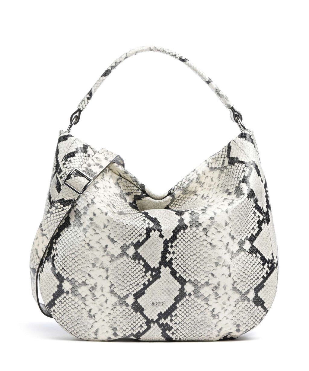 Abro Pitone Mia Hobo bag beige