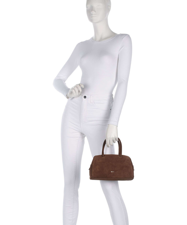 Abro Suede Amara Handbag wood