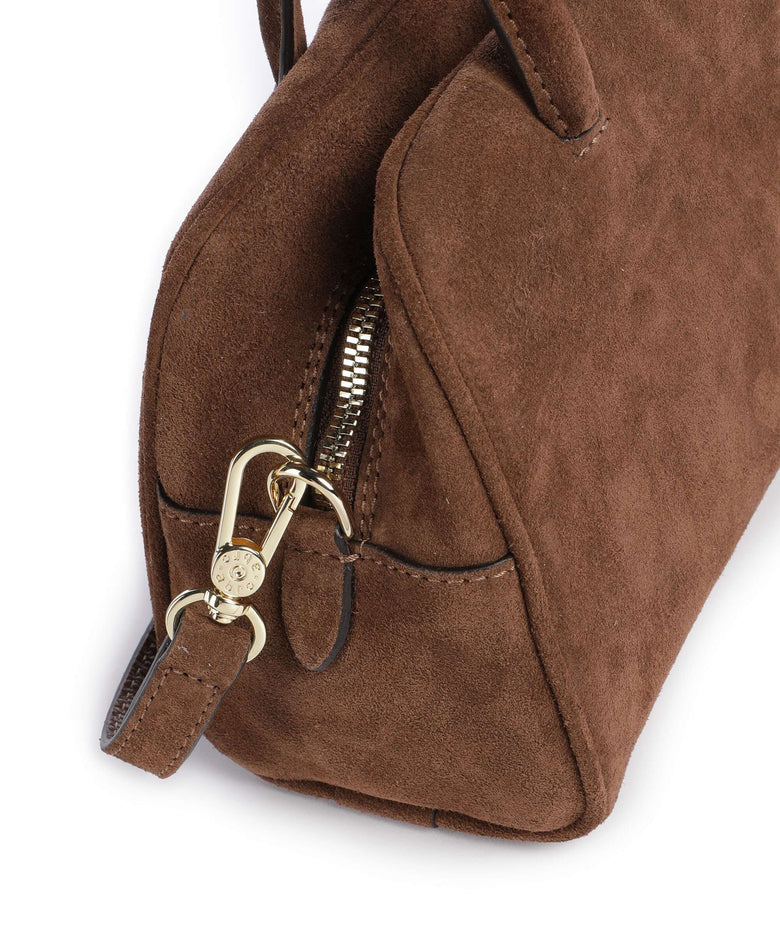 Abro Suede Amara Handbag wood