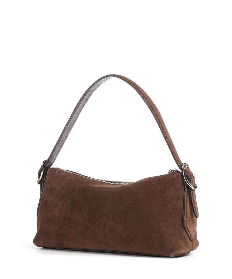 Abro Suede Carina Shoulder bag wood