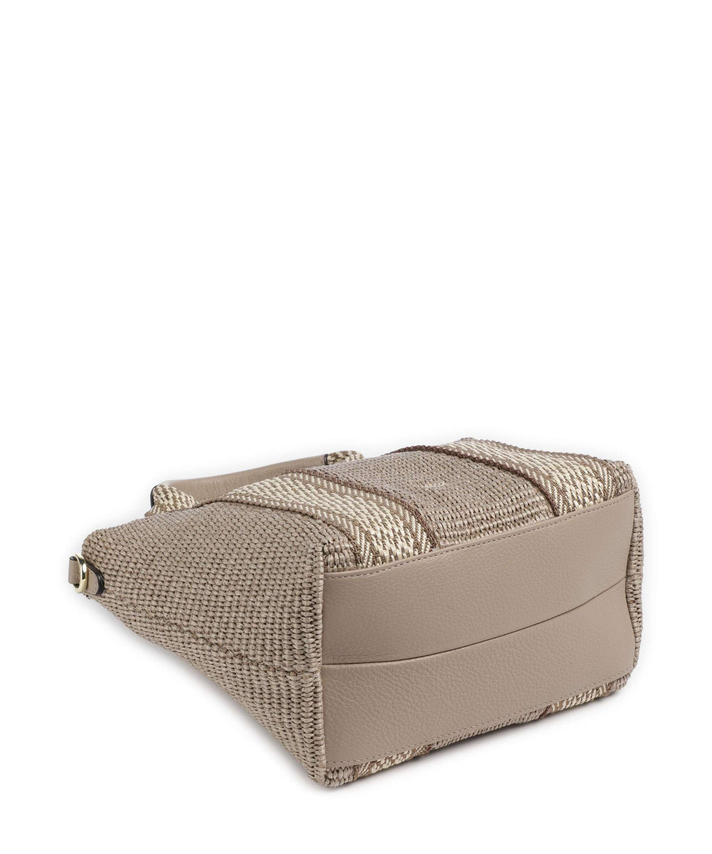 Abro Raffia Kaia Handbag siena