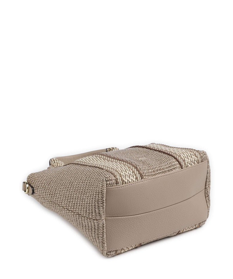 Abro Raffia Kaia Handbag siena