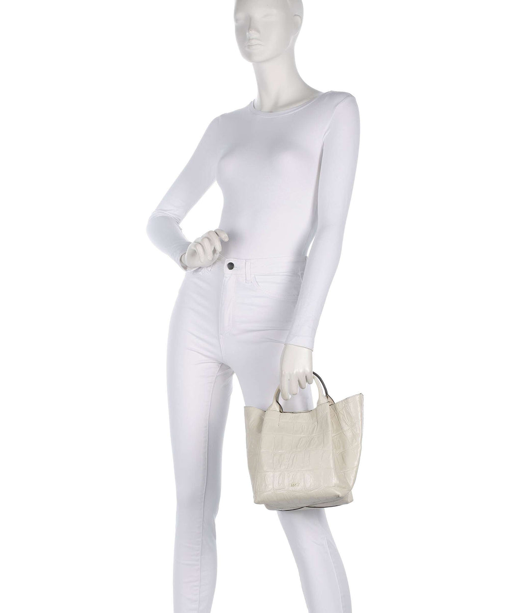 Abro Maxi Cocco Essential Small Handbag milk