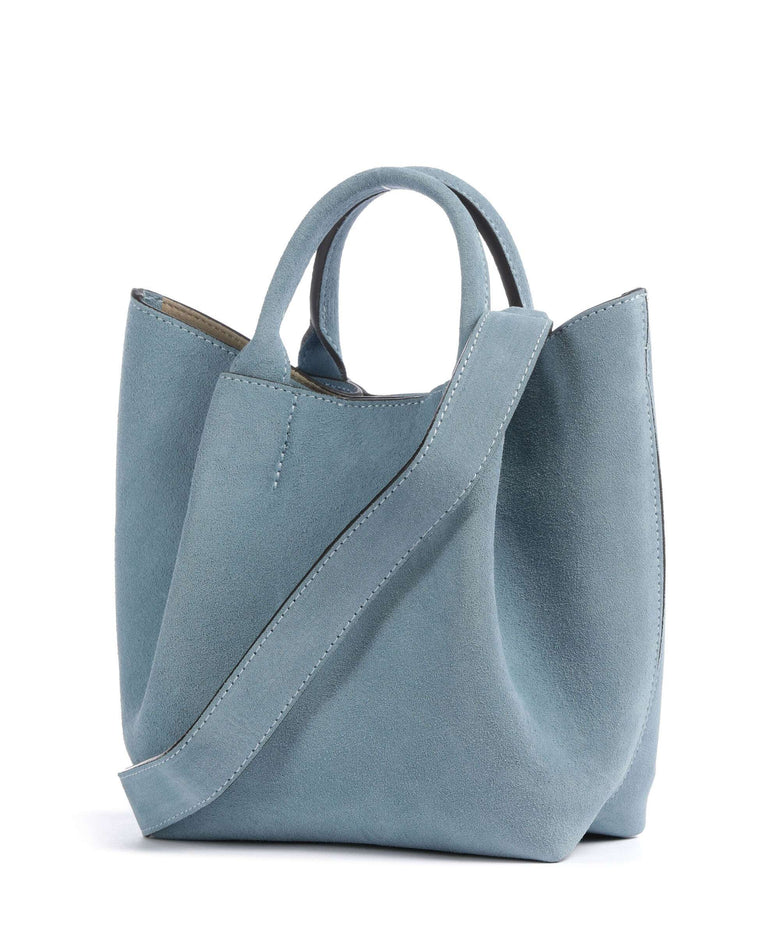 Abro Suede Essential Small Crossbody bag sapphire