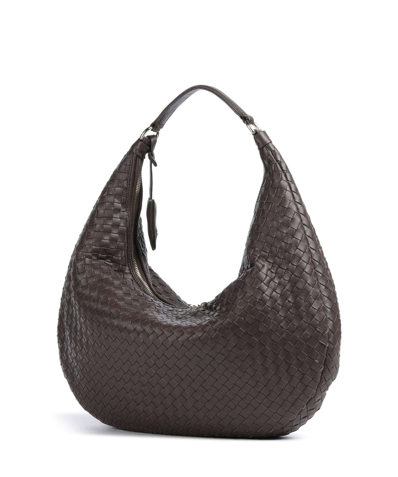 Abro Piuma Nana Hobo bag wood