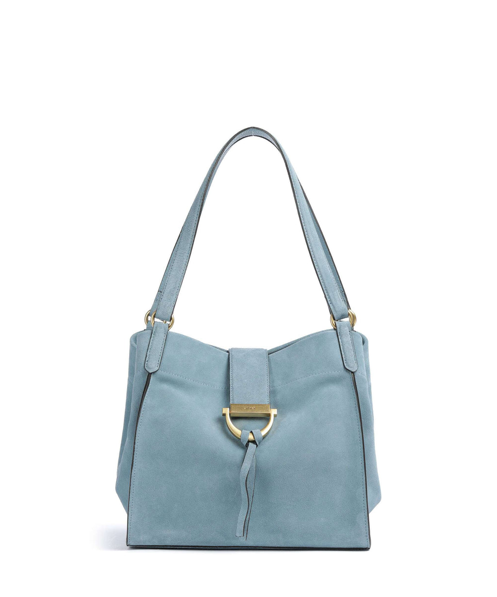 Abro Suede Temi Tote bag sapphire