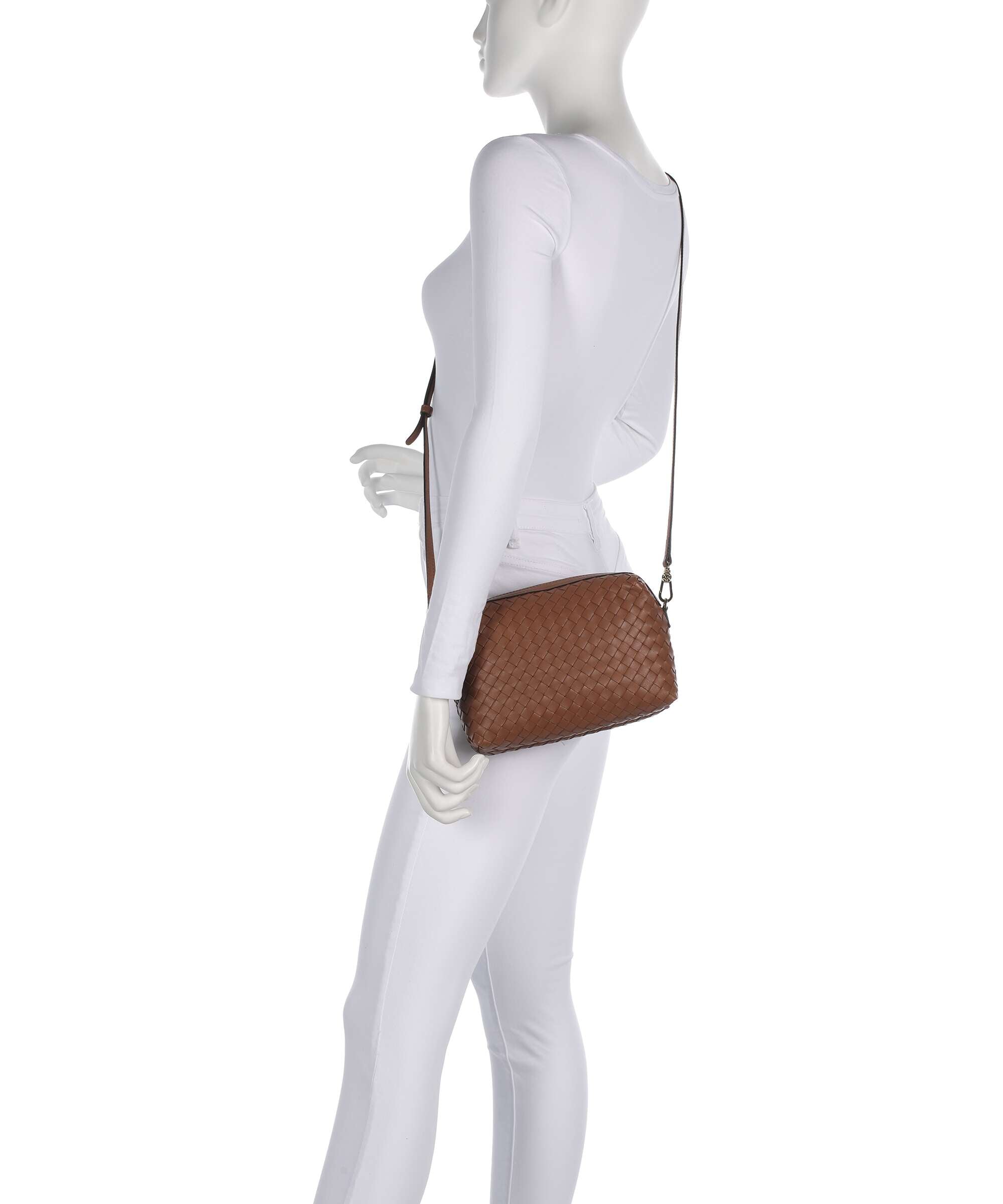 Abro Piuma Kaia Crossbody bag caramel/cognac
