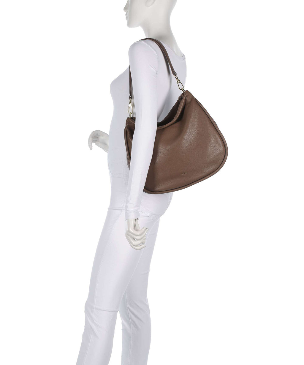 Abro Dalia Willow Hobo bag caramel/cognac