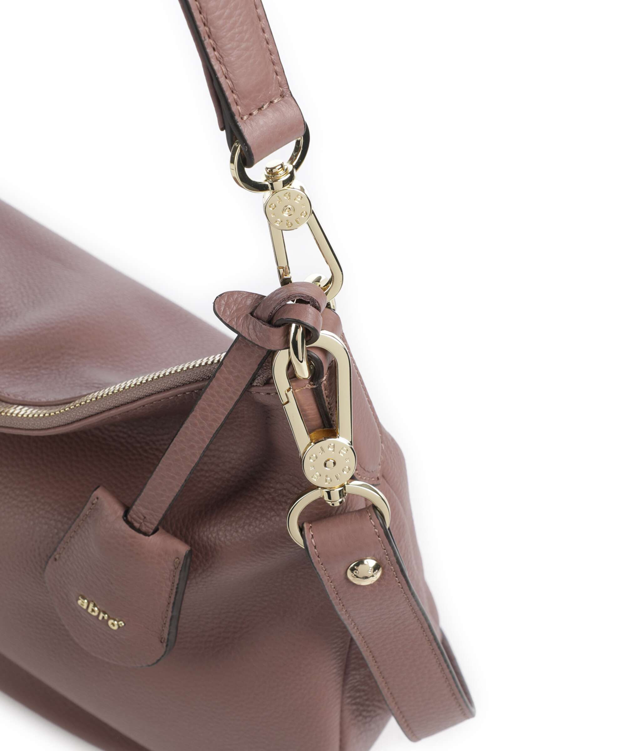 Abro Adria Juna Small Hobo bag rosewood