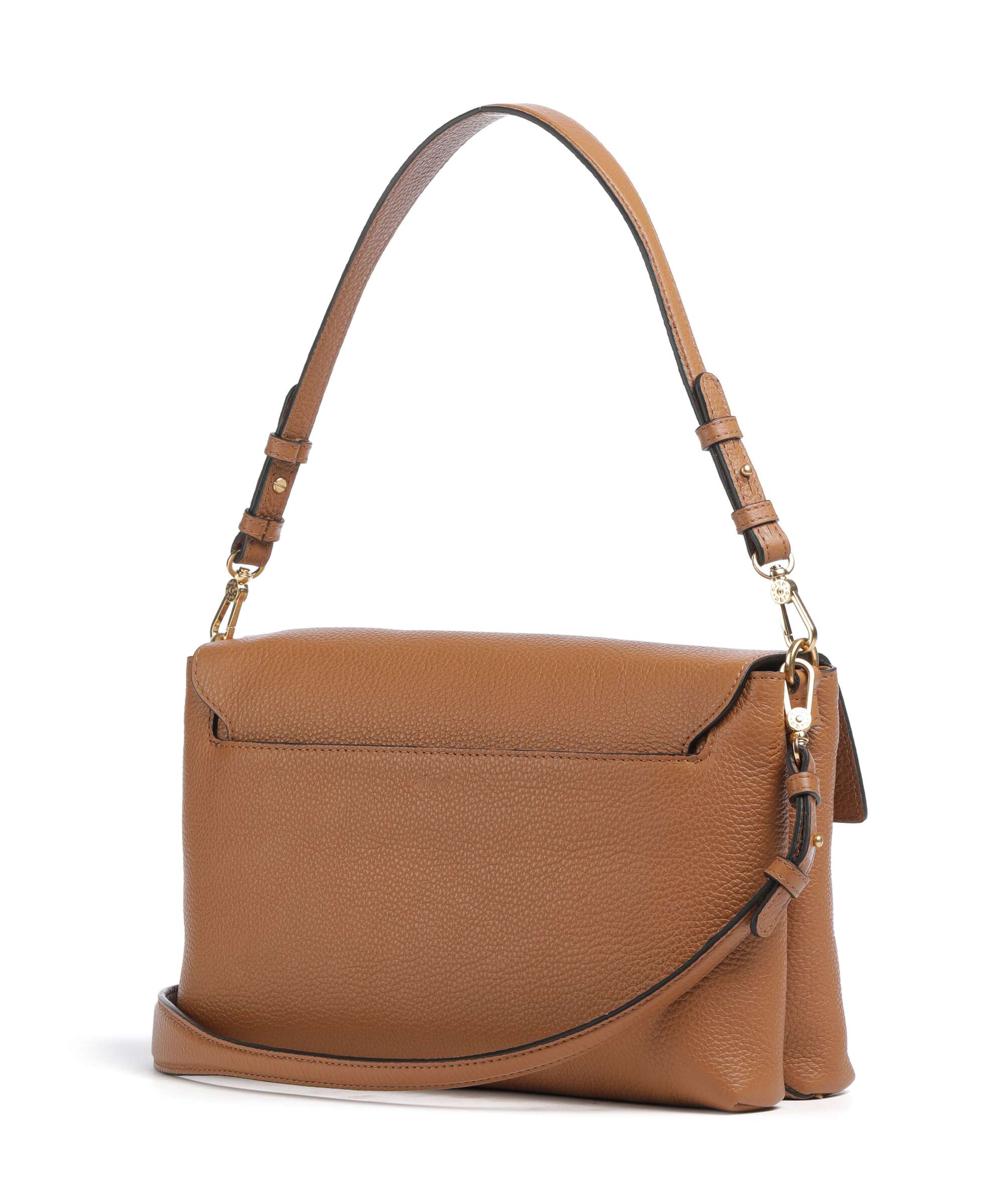 Abro Agave Twist Shoulder bag cuoio