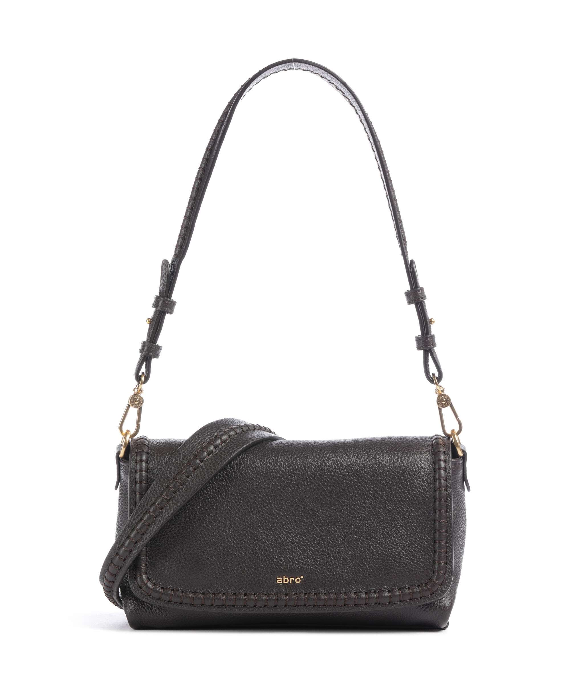 Abro Agave Signature Shoulder bag dark brown