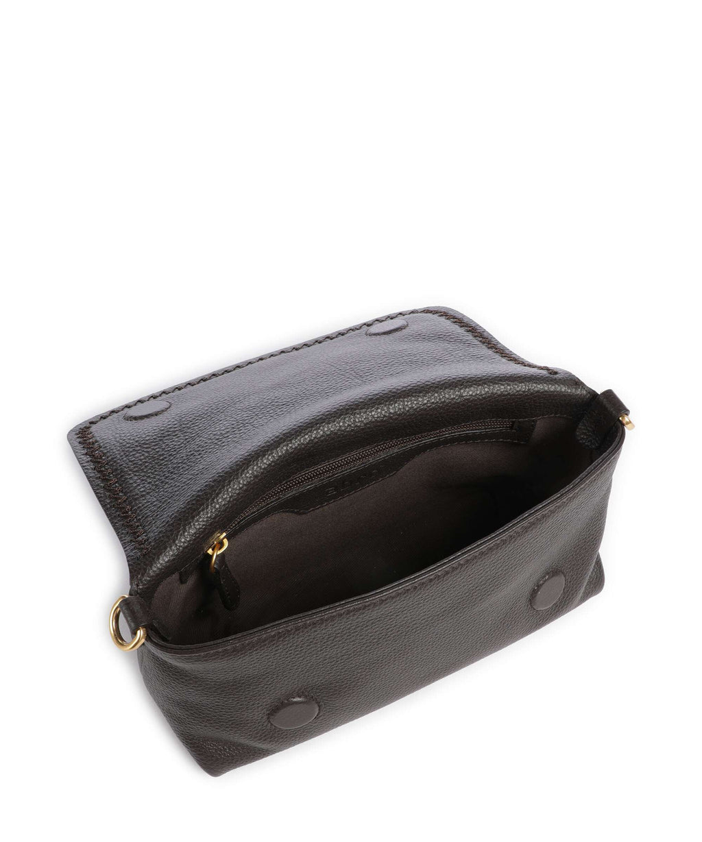 Abro Agave Signature Shoulder bag dark brown