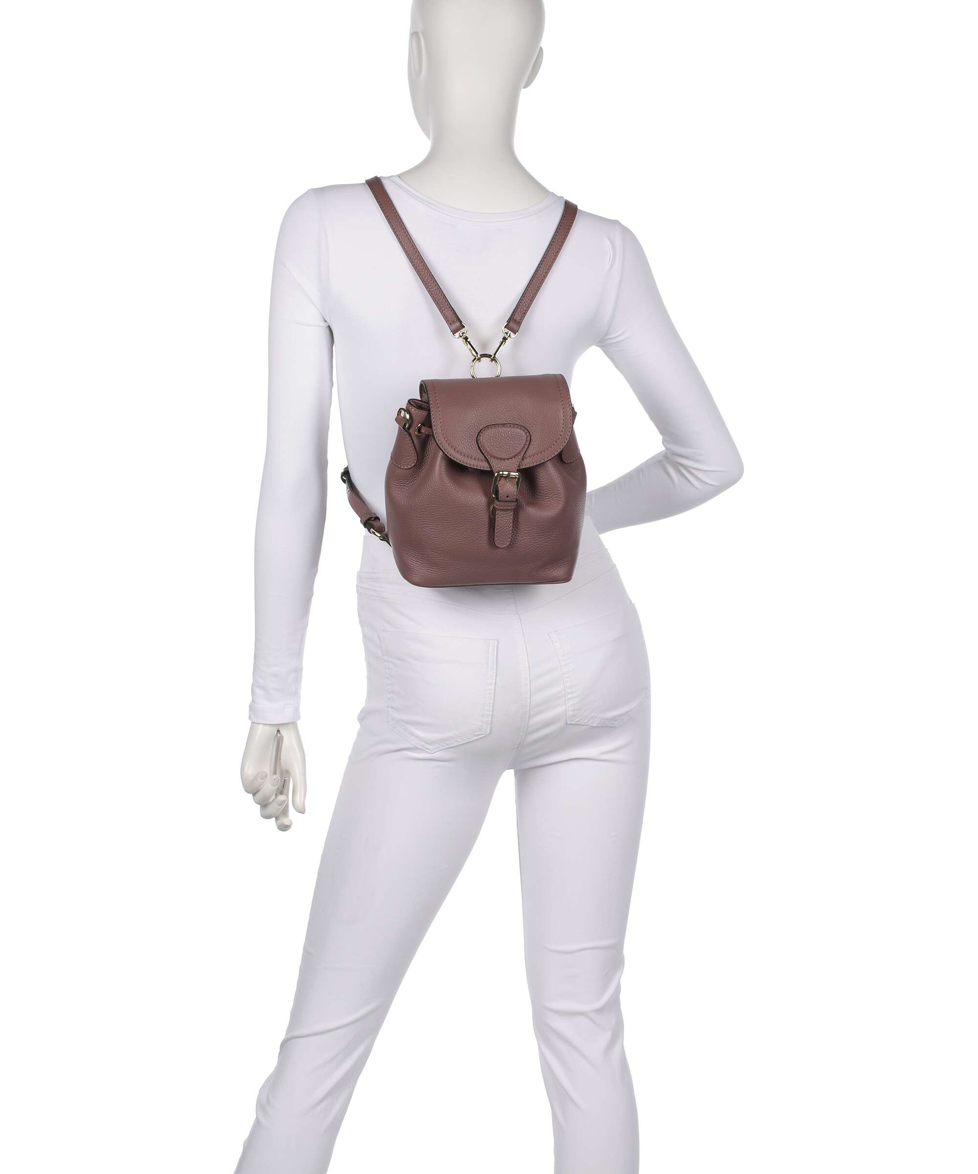 Abro Agave Daily Small Backpack bag rosewood