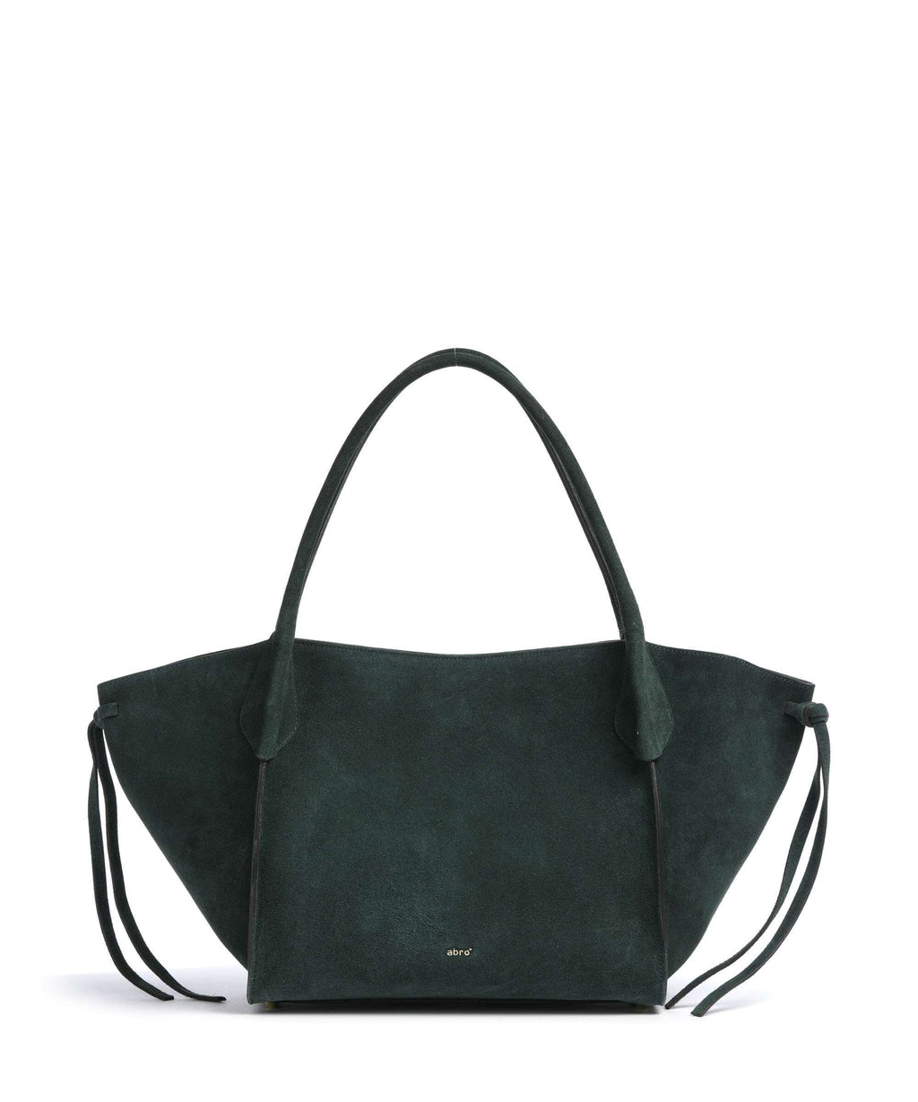 Abro Suede Vibe Big Tote bag green
