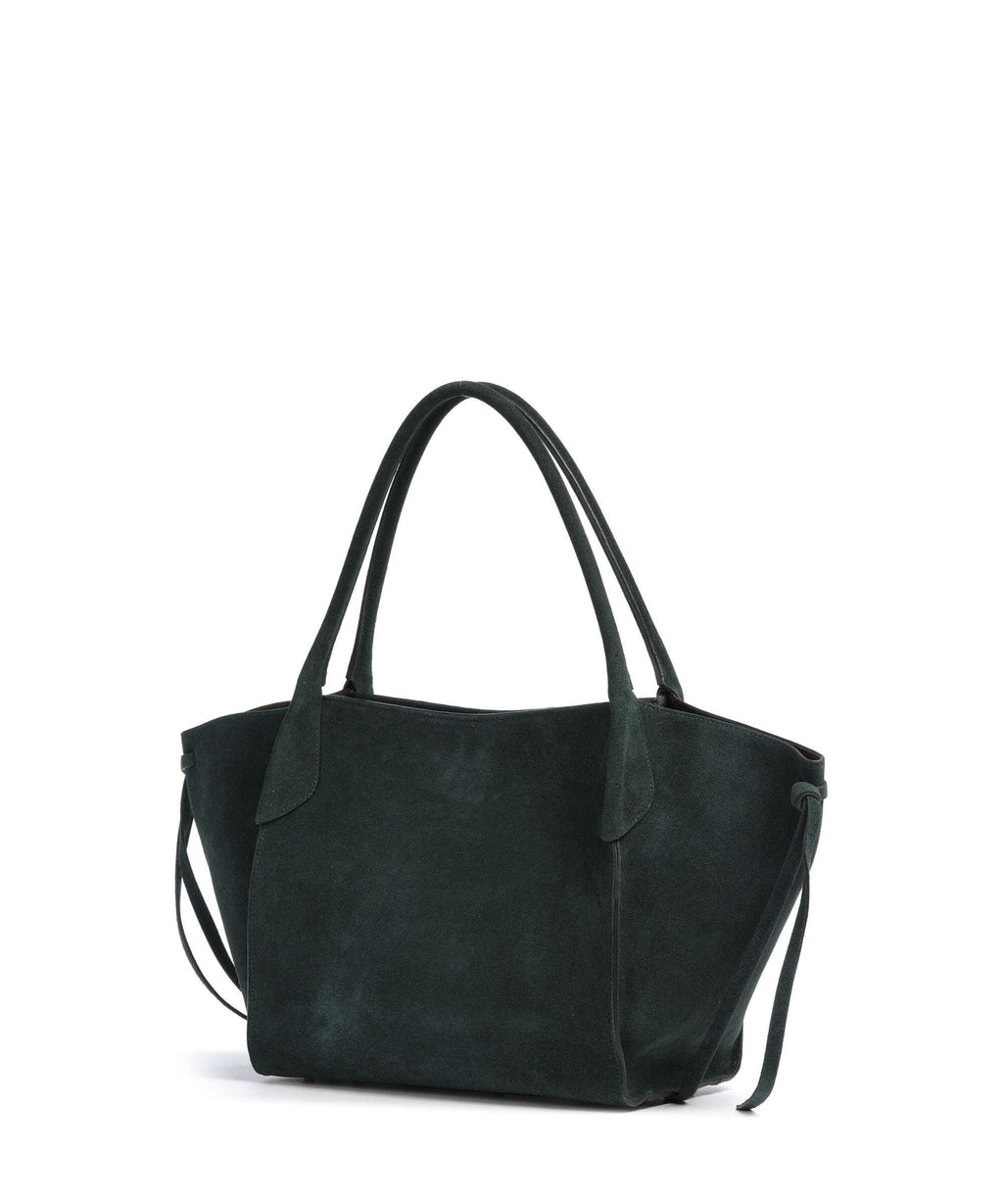 Abro Suede Vibe Big Tote bag green