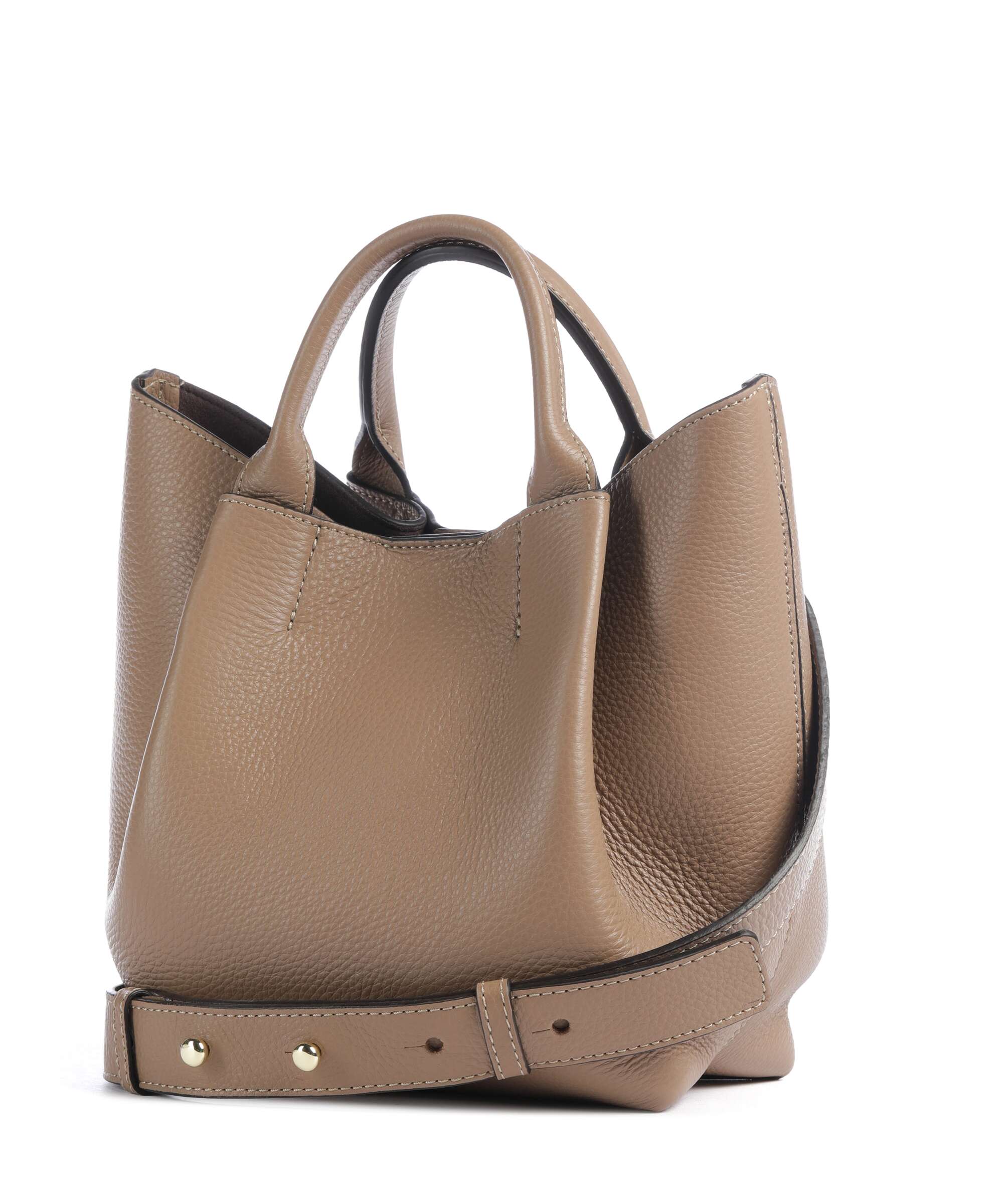 Abro Agave Essential Small Handbag cappuccino