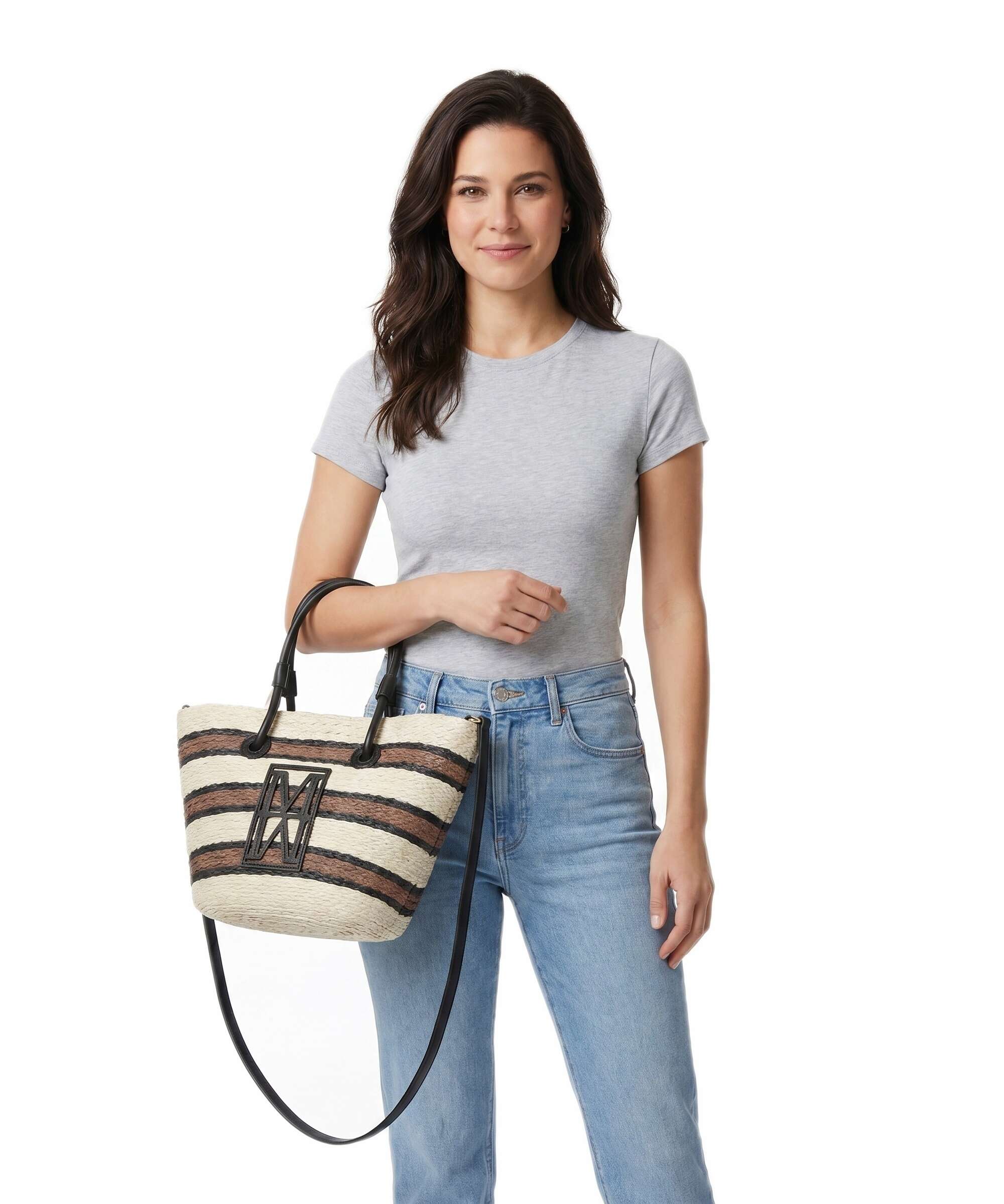 Marc O'Polo Joana Tote bag light raffia