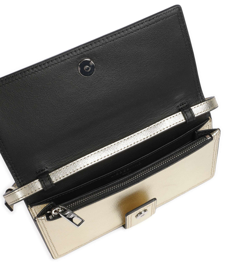 Liebeskind Lisa Metallic L Crossbody bag light gold