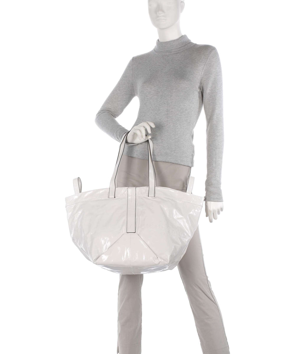 Liebeskind Elvira Paper Touch Crinkle L Tote bag arctic