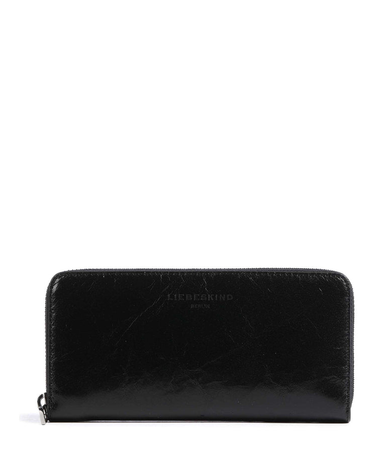 Liebeskind Paris 4 Sally Paper Touch Crinkle Wallet black