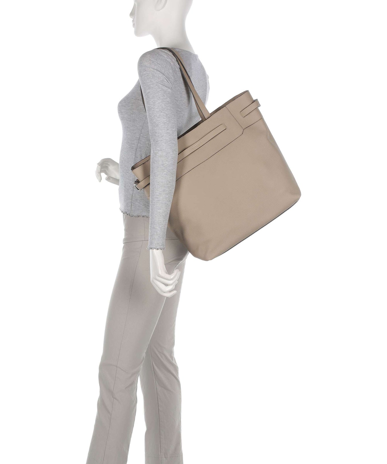 Liebeskind Lora Small Pebble L Tote bag stone