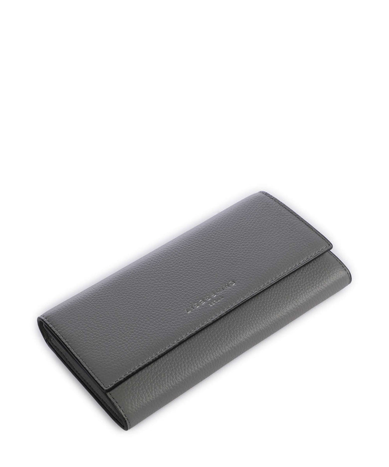 Liebeskind Lora Valentina Small Pebble Wallet grigio