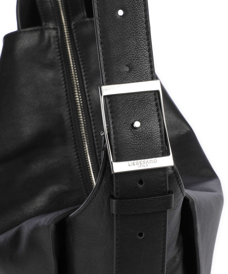 Liebeskind Lou 2 3D Leather M Hobo bag black