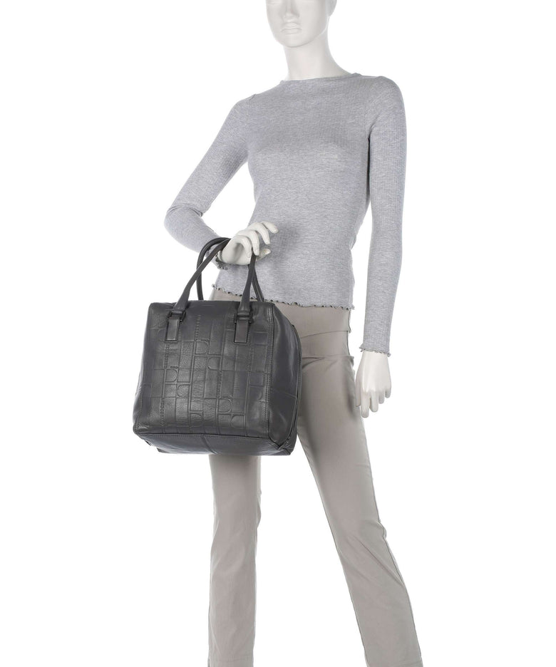 Liebeskind Kayla Monogram Sheep Natural M Handbag iron