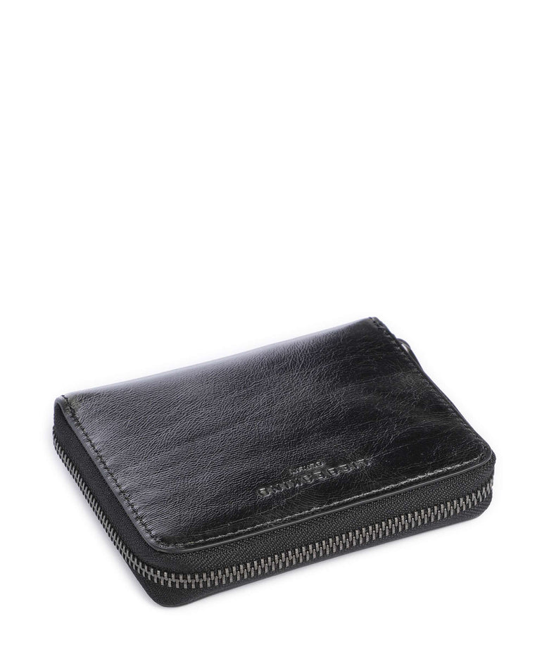 Liebeskind Conny Lack Distressed Wallet dark stone