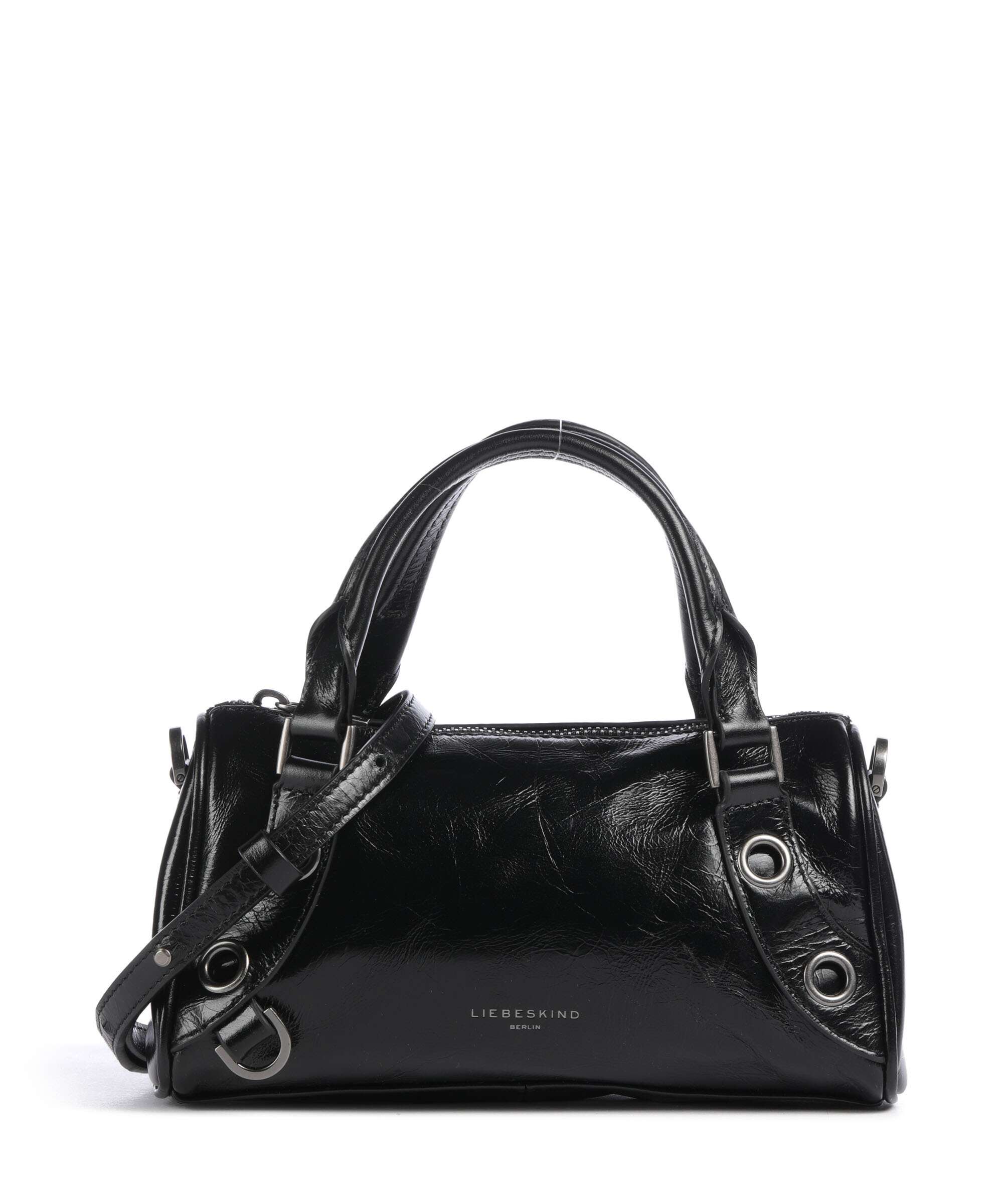 Liebeskind Nika Lack Distressed S Handbag black