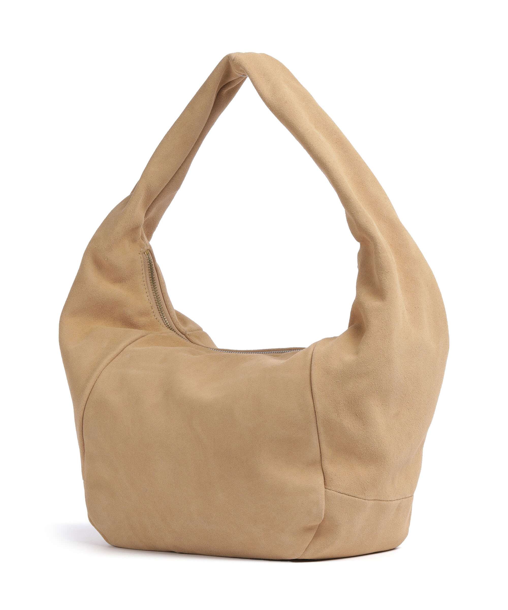 Liebeskind Farrah Suede M Hobo bag beige