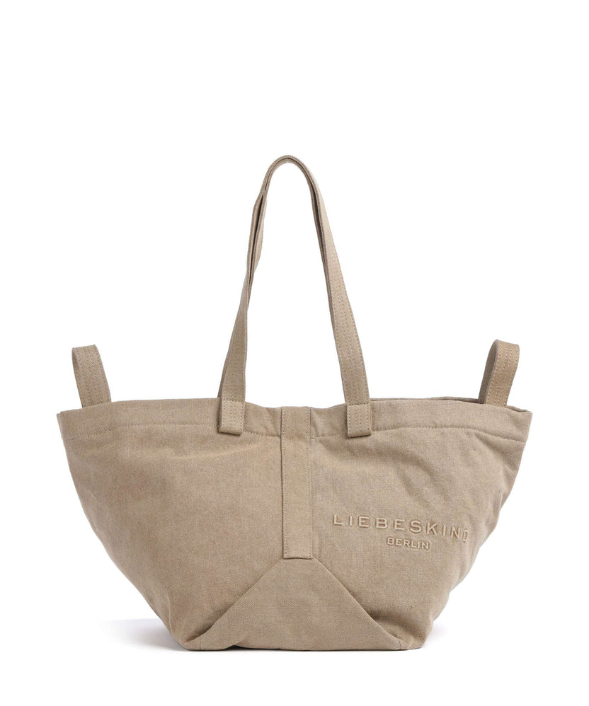 Liebeskind Elvira Denim M Tote bag beige