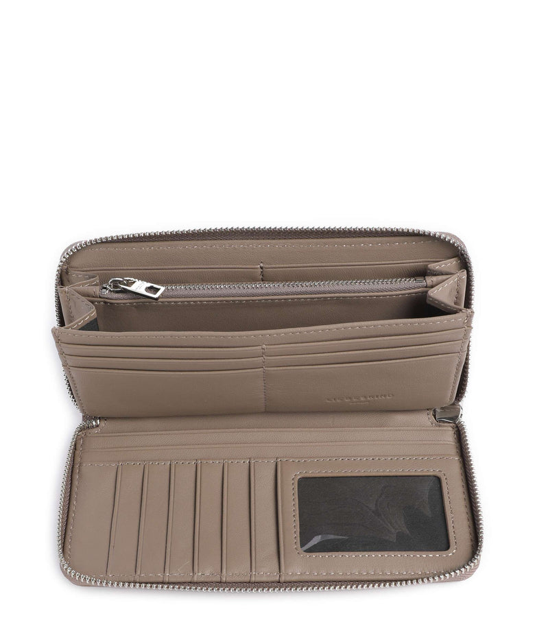 Liebeskind Gigi Suede L Wallet neutral gray