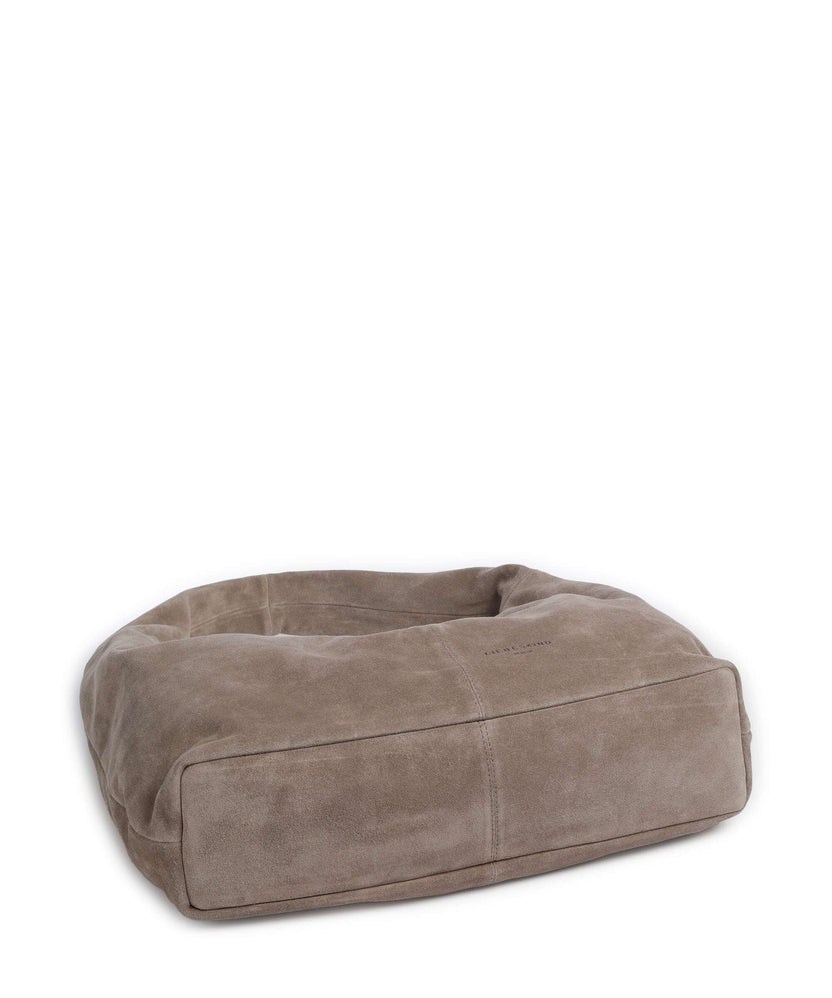 Liebeskind Bo Suede L Hobo bag neutral grey