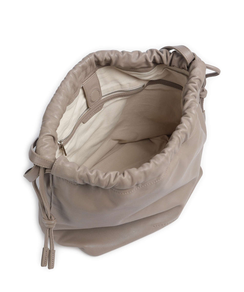 Liebeskind Lya Sheep Natural M Bucket bag neutral grey