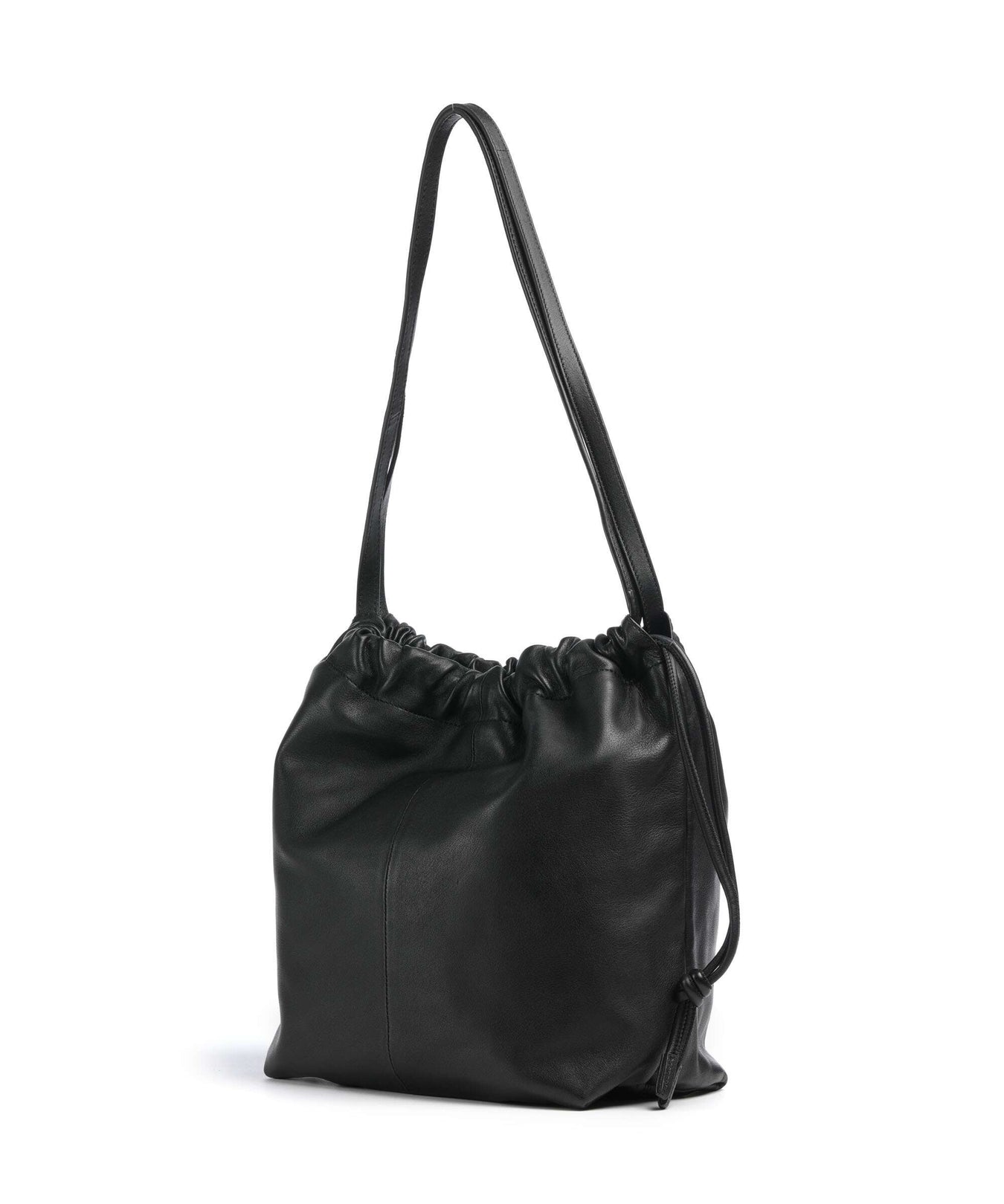Liebeskind Lya Sheep Natural M Bucket bag black