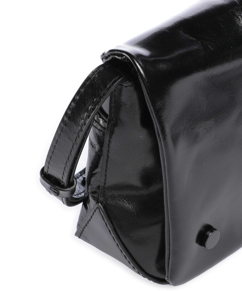 Liebeskind Rive Paper Touch Crinkle S Crossbody bag black