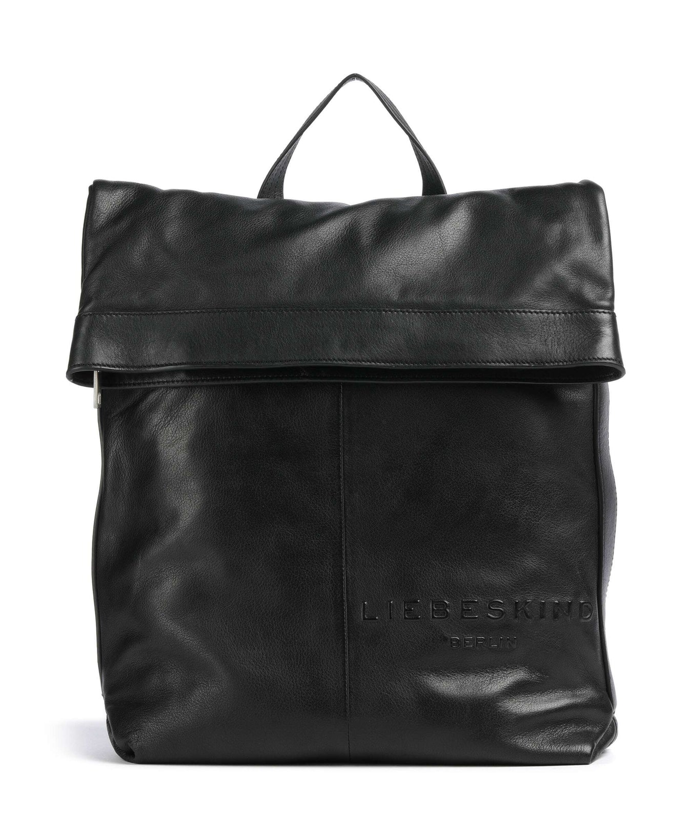 Liebeskind Elvira Sheep Natural L Rolltop backpack black