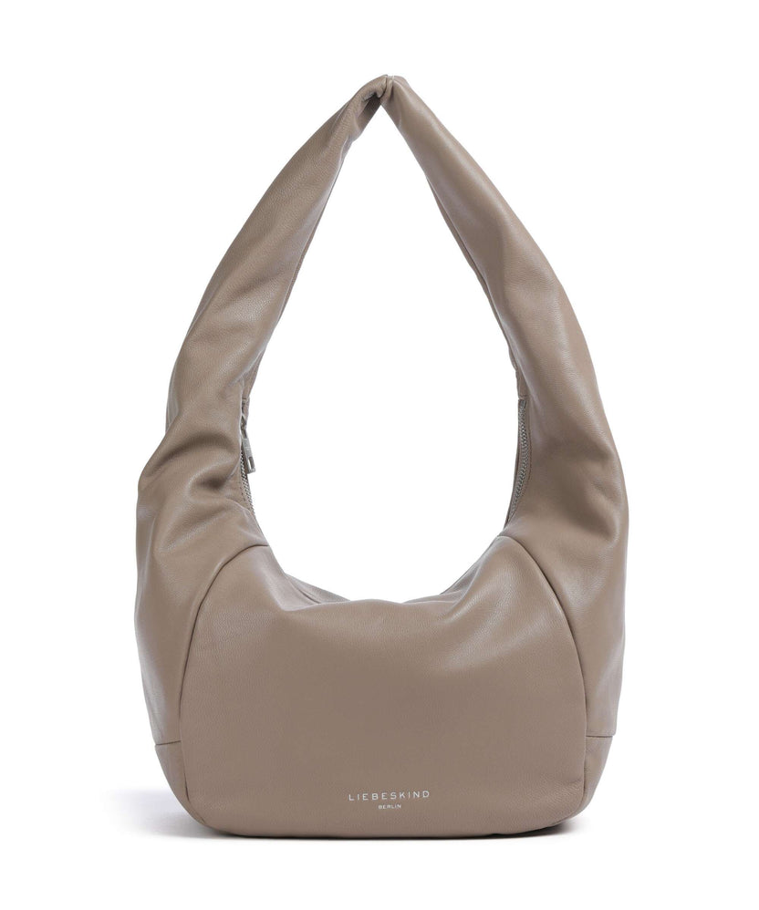 Liebeskind Farrah Vintage Goat M Hobo bag neutral grey