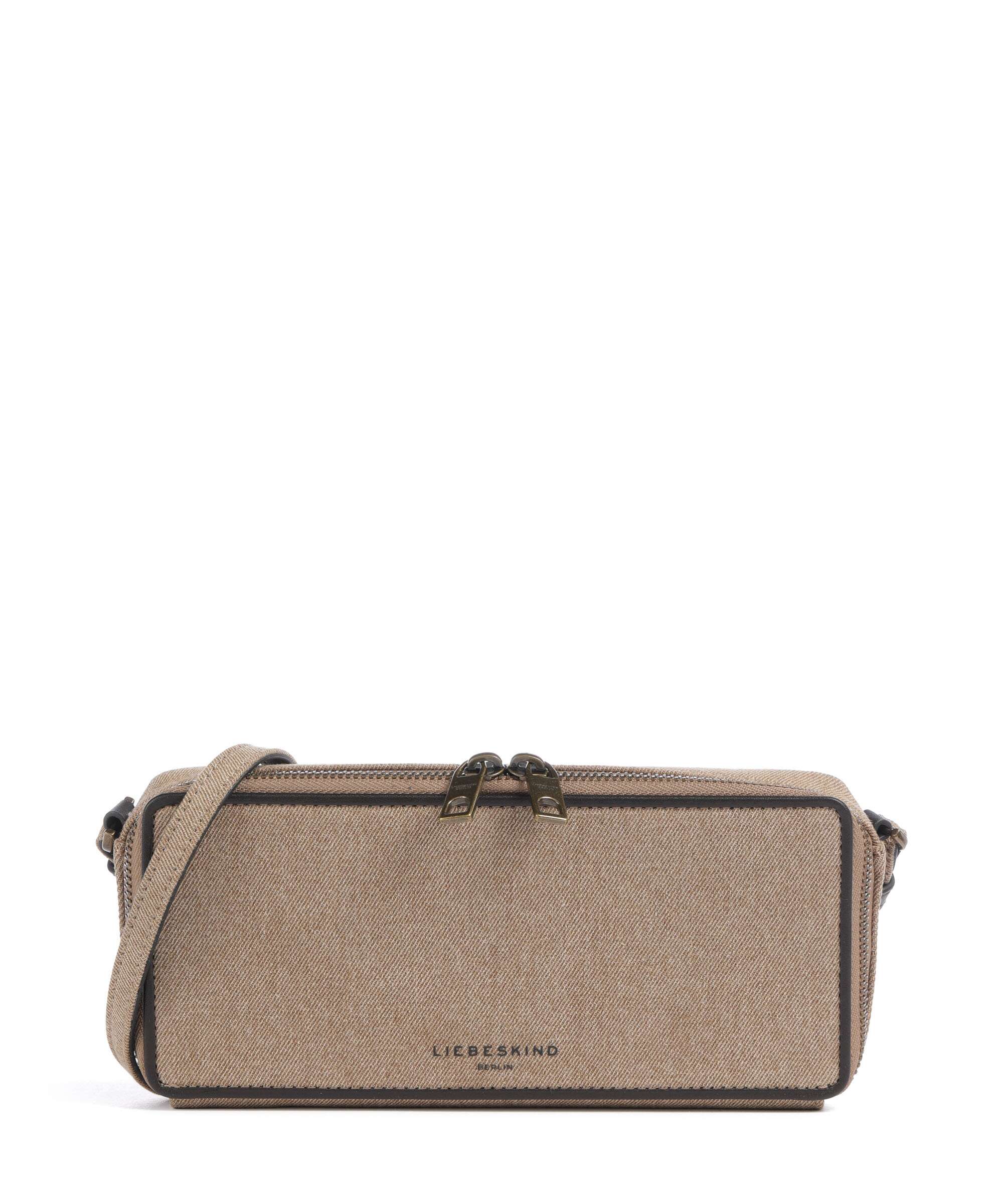 Liebeskind Juno Denim XS Crossbody bag beige