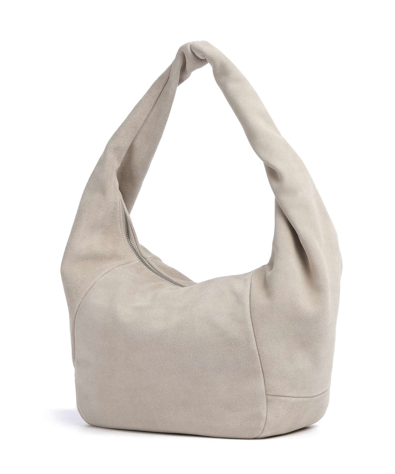 Liebeskind Farrah II Suede M Hobo bag beige